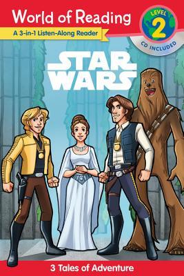 Full Download World of Reading: Star Wars Listen Along: Star Wars: 3 World of Reading Level 2 Readers with CD! - LucasFilm Book Group file in ePub