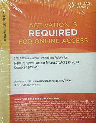 Read SAM 2013 Assessment, Training and Projects with MindTap Reader for New Perspectives Microsoft Access 2013 Comprehensive Printed Access Card - Adamski/Finnegan | PDF
