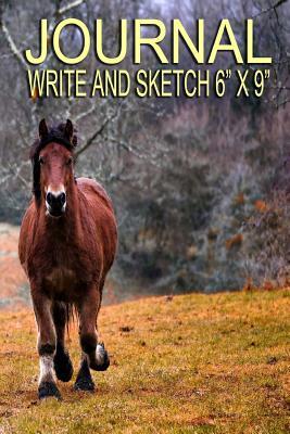 Full Download Journal - Write and Sketch 6 X 9: 200 Lined and Blank Pages -  | ePub