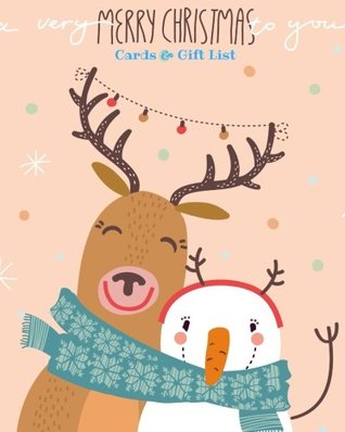 Read Online Merry Christmas Cards & Gift List: Holiday Shopping List   Christmas Card Recorder & Address Book   Organizer, Notebook, Planner   Keep Track Of The  List   Large: Volume 7 (Seasonal Holidays) -  file in ePub