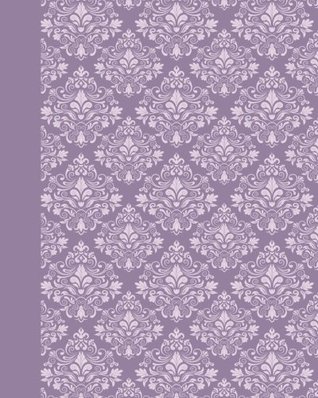 Download Journal: Damask (Purple) 8x10 - LINED JOURNAL - Journal with lined pages - (Diary, Notebook) (8x10 Patterns & Designs Lined Journal Series) -  file in ePub