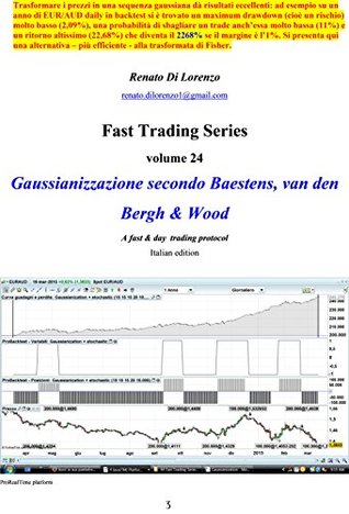 Read Gaussianizzazione secondo Baestens, van den Bergh & Wood: A fast & day trading protocol - Italian edition (Fast Trading Series Vol. 24) - Renato Di Lorenzo file in ePub