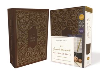 Full Download KJV, Journal the Word Reference Bible, Cloth over Board, Brown, Red Letter Edition, Comfort Print: Let Scripture Explain Scripture. Reflect on What You Learn. - Anonymous file in ePub