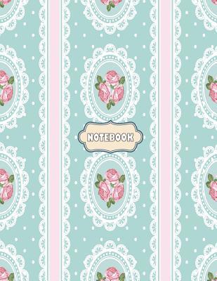 Download Notebook: Sweet Flower on Green Cover and Lined Pages, Extra Large (8.5 X 11) Inches, 110 Pages, White Paper - Dim Ple | PDF