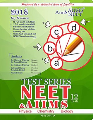 Download Test Series NEET & AIIMS (12 Sample tests booklet) PCB - Dr.Manisha Sharma, Dr. Anand Sharma, Satyajeet Kumar, Ashutosh Bindal, Arvind Tiwari Dr. Prashant Sh file in ePub