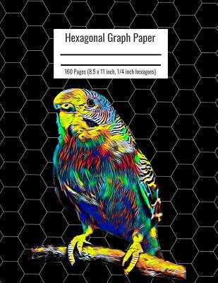 Full Download Hexagonal Graph Paper: Organic Chemistry & Biochemistry Notebook, Vibrant Parrot Bird Cover, 160 Pages (8.5 x 11 inch, 1/4 inch hexagons) - Nick Darker file in PDF