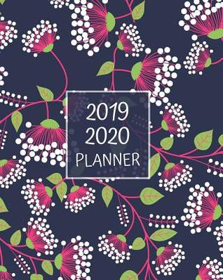 Read Online 2019 2020: Weekly and Monthly Academic Calendar/Agenda July 2019 - June 2020 Navy with Pink and White Flower Pattern - Busy Bee | PDF