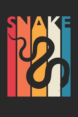 Download Vintage Snake Notebook - Gift for Animal Lover - Colorful Snake Diary - Retro Snake Journal: Medium College-Ruled Diary, 110 page, Lined, 6x9 (15.2 x 22.9 cm) -  file in ePub