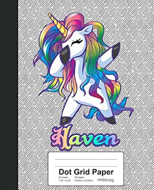 Read Dot Grid Paper: HAVEN Unicorn Rainbow Notebook -  | PDF